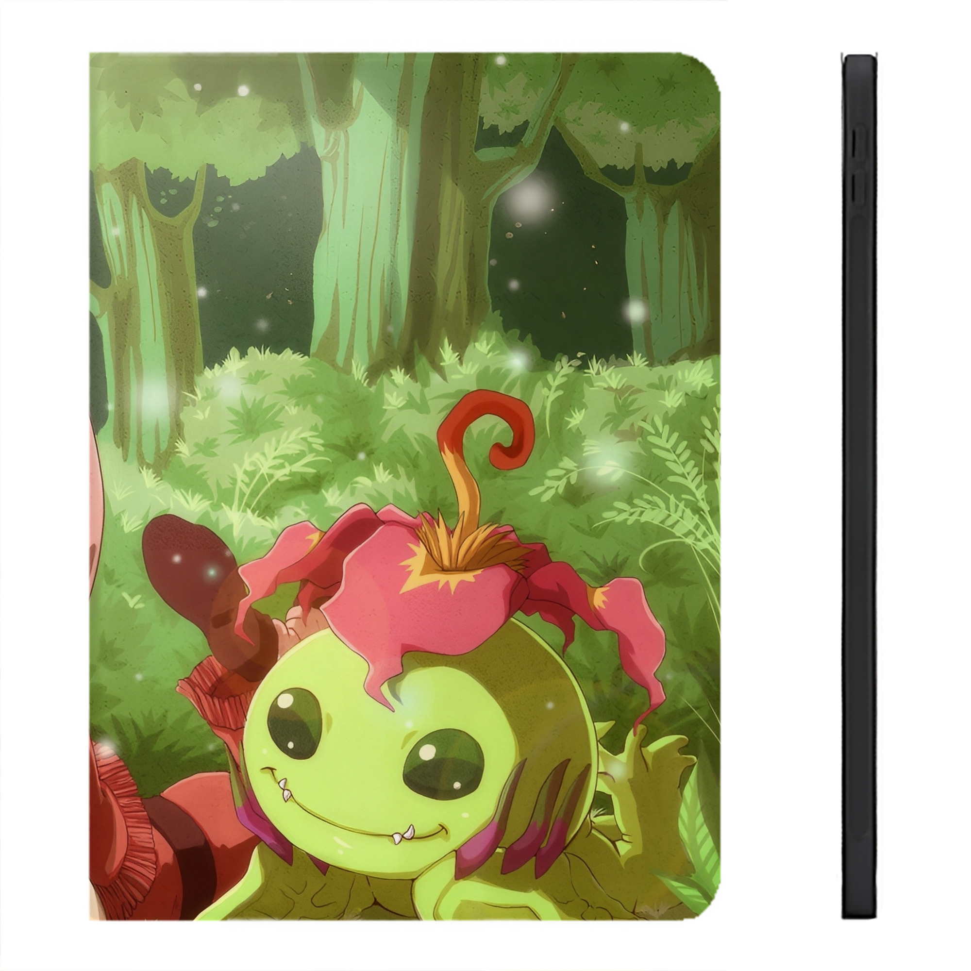（画像用） Digimon デジタルモンスター/デジモン IPadケース ペンホルダー付き ブックスタイルデザイン